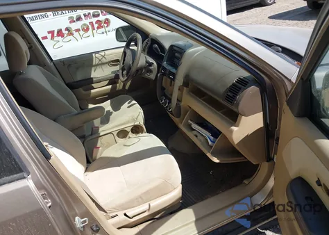 2006 Honda Cr-V Ex из США, поврежденный, VIN SHSRD78896U409440